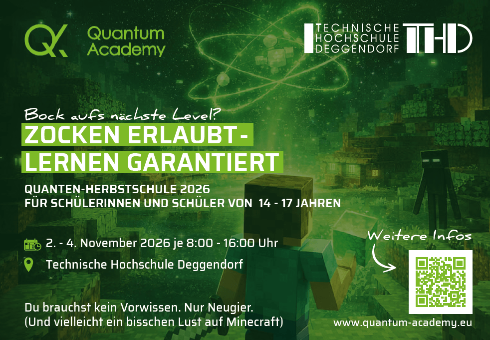 Quantum Autumn School at TH Deggendorf
